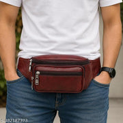 Stylish Waist Bag for Men & Women | Travel Daily Use Compact Pouch