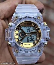 Transparent digital watches