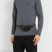 Latest Unisex Genuine Leather Waist Pouch Bag with Adjustable Length Leather Waist/Fanny Bag