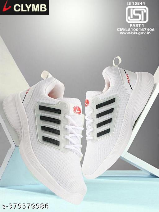 CLYMB Casual Sport for Men | Stylish Lace-Up Sneakers with Cushioned Insole | Comfortable Walking Shoes with Rounded Front Running shoes