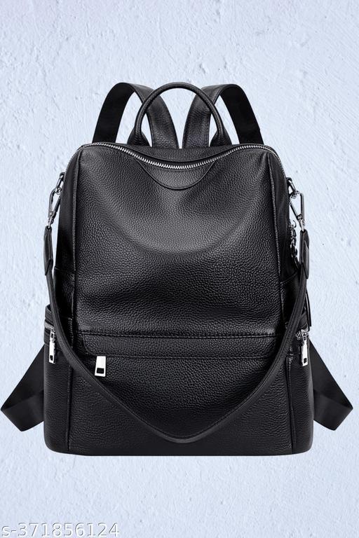 Medium Backpack Purse for Women Convertible Travel Vintage PU Leather Backpack
