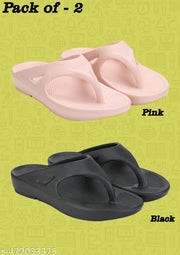 Daily wear EVA slippers For Women's Combo Pack of 2