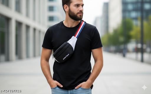 Pocket Bazar Waist Bag for Travel & Outdoor | 5 Zip Pocket | Men & Women