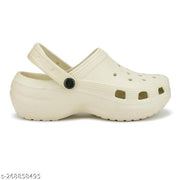 Bersache Comfortable indoor outdoor fashionable Stylish Lightweight Clogs (Grey)