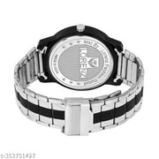 Lorenz Two Tone Chain & Brown dial Watch for Men | Watch for Boys | MK-3055K