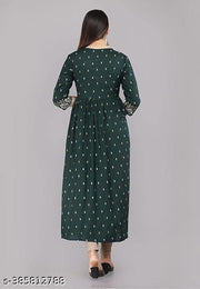 Stylish women nayra cut kurti