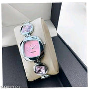 "Analog Women's Watch Stainless Steel Dial Wrist Watches for Women Stylish Belt Ladies Watch - Water Resistant Watches for Girls"
