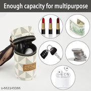 Lipstick Organizer Leather Lip Gloss Bag Mini Lipstick Case with Keychain Girls Travel Lipgloss Makeup Storage Holder for Purse Perfume, Fingernail Polish, Coin with Key Rings (pack of 1Multicolor)