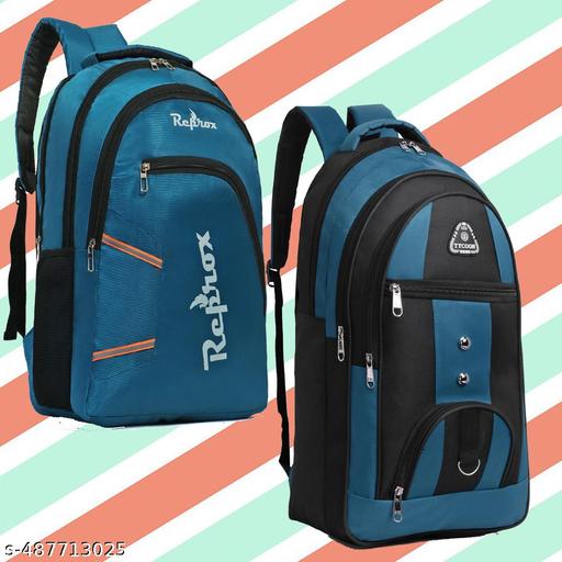 Unisex 35L backpack Bag Combo Pack of 2 For Mens/Women for Office/Travelling/Casual usage