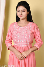 irmaani Women's Kurti , Trendy Festive Wear,All Size