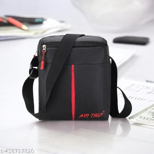 Waist Bag for Men Women | Water Resistant Waist Pouch with Multiple Compartments Waist Bag  (Black)
