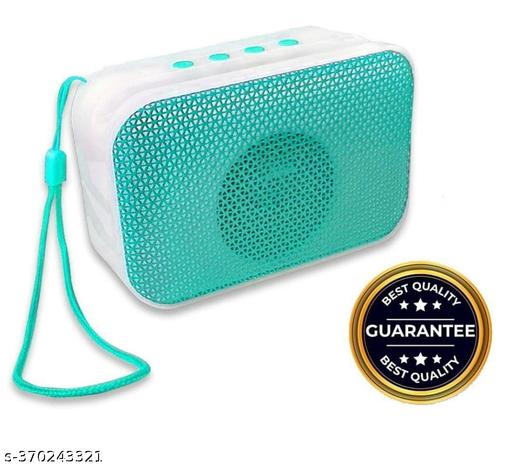 VA WORLD M412SP GRN (Portable Bluetooth Speaker) Dynamic Thunder Sound with High Bass 5 W Bluetooth Speaker 1200mAh Battery (Assorted Colour)