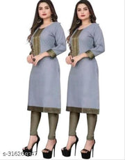 stylelist kurti with work