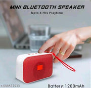 MULTICOLOUR Vintage Style Meets Modern Sound | Compact Bluetooth Speaker with Rainbow LED Display