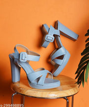 JM LOOKS Women's Fashion Sandals| Heels for Girls| Heels for women| Women Footwear