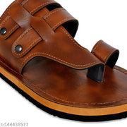 SWOLTEK Slippers For Men And Boys Regular Wear Chappals Chappal Flip Flops Everyday use in bathroom and home lightweight Black And Brown Tan Summer Slippers Summer-2025