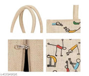 Latest Jute bag for shopping combo for men and women ( Pack Of 3)