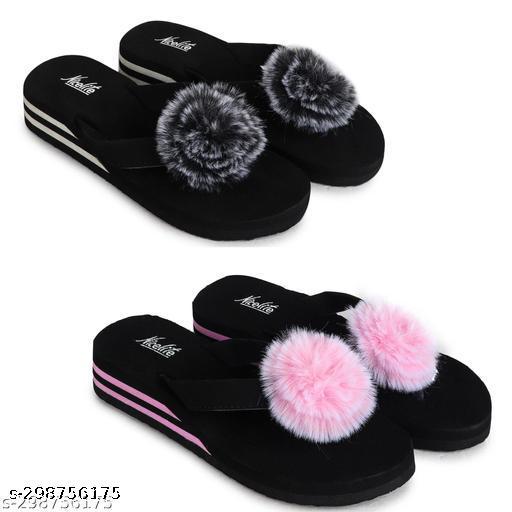 Nicelite Extra Soft Flipflops Combo For Women And Girls