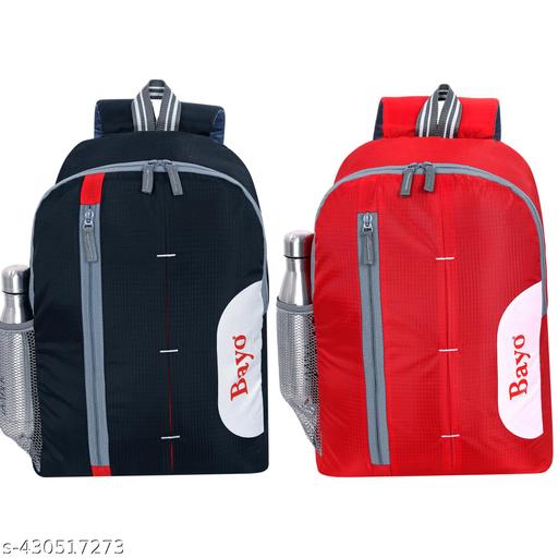 Bayo 25 L 2pc combo Casual Backpack For School Collage Office Tuition and Picnic Boys Girls Men & women Waterproof Laptop Bag