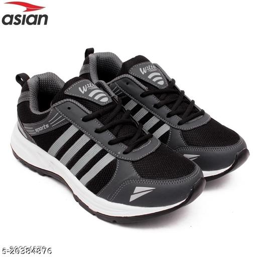 Material: Mesh  Sole Material: EVA  Fastening & Back Detail: Lace-Up  Pattern: Solid  Multipack: 1 Country of Origin: India  Brand : Asian