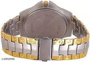 GO Gold Dial Watch For Men Gold  watches
