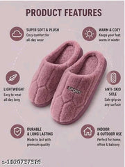 Women's Home Flip-Flops & Slippers Summer Indoor Bath Couple Bathroom Non-slip Unisex Sandals and Slippers Cute Teddy Flip Flops || Daily wear || Casual Wear ||