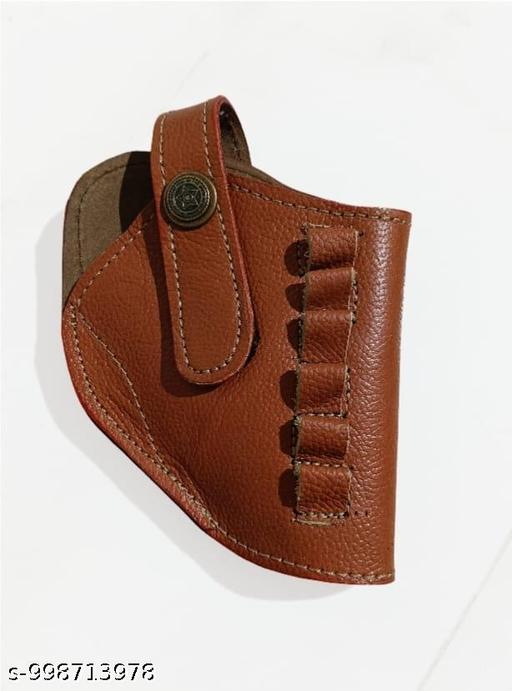 Leather Hostel Pistol Cover size 45 Bore