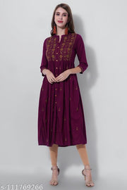 SEQUENCE EMBROIDERED KURTI