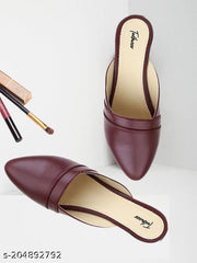 SIDE CUT Mules