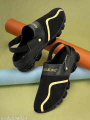ROZALWO Casual Clogs | Sneaker Shoes for Men's | blue casual sneaker sandal | party sandal for men's | coloured casual sandal | chunky sandal for men's | college sandal for boys