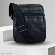 Casual Crossbody Synthetic Leather Men Sling Bag/Shoulder Bag for Men/Travel Bag/Cross Body Bag/Office Business Bag/Messenger Bag/Stylish Sling Bag for Men