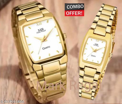 Mark Regal Analoge watches couple combo