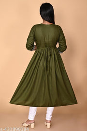 Women's Ethnic Kurti, Stylish and Comfortable Cotton Tunic, Sizes S-XXL