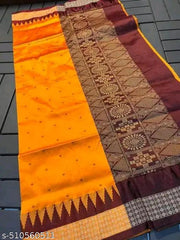 Trending Sambhalpuri Papa silk Bomki Saree