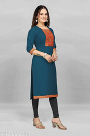 stylist kurti with work