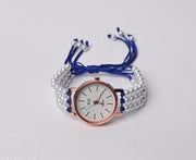 princess fancy Unique round dail adjustable pearl braclate watches for girls and women
