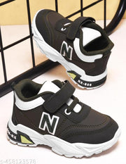 KATS Boys Velcro Closure Sneakers Light Green (2 Years to 5 Years)