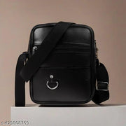 Messenger small sling bag for men women office use persnol casual with adjustable Strap