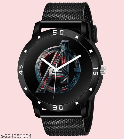 Analog Watches with Silicon Strap Stylish ADDI Designer Watch for Mens & Boys