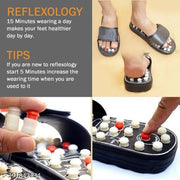 Eastern Club Foot Massage Slippers For Health Massages Sandals Foot Massager Acupressure Slipper