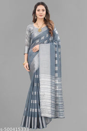 Linen Cotton Saree