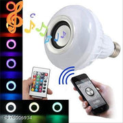 Kavya  Bluetooth Speakers LED Light Colourful Music Player With Remote Control Smart Bulb