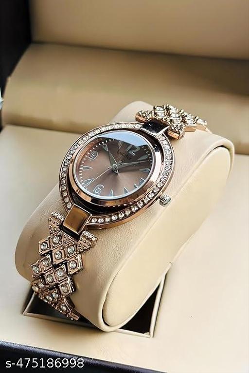"Diamond Bracelet watch for Women and Girls"