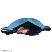 Znw-Enterprise-Waist-Bag-For-Men & Women-Polyester-3 Zipper Closure-Adjustable  Standard Straps-Stylish waist bag fashionable trendy It is extremely affordable and worth the value