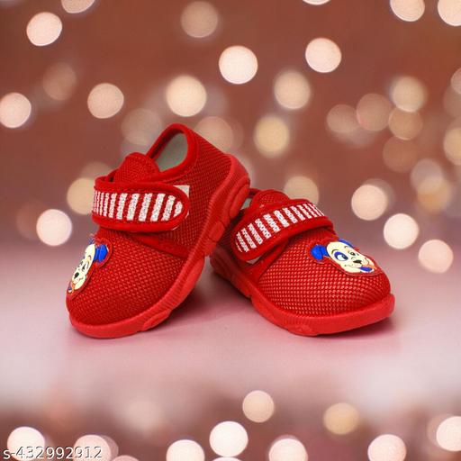 Coolz Kids Chu-Chu Sound Musical Shoes Star-1 Red for Baby Boys and Baby Girls 1-2.5 yrs