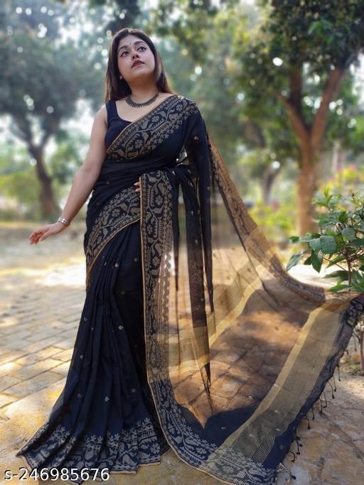 khadi cotton saree