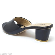Orally Casual Block Heel Slipper For Women And Girl