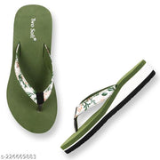 Two Soft Women Slipper/Comfortable & Stylish Women's Daily Use Slipper/Flipflop for Doctor Ortho Slipper/Women & Girls Combo of 2