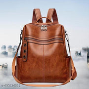 MomsyStore Leather Backpacks For Girls And Women