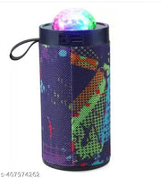 Bluetooth Speaker With Dual tone Disco Light Portable Speaker